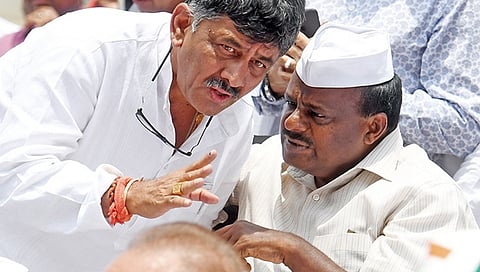 ಡಿ.ಕೆ ಶಿವಕುಮಾರ್ ಮತ್ತು ಎಚ್.ಡಿ ಕುಮಾರಸ್ವಾಮಿ