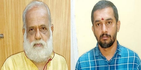 ಬಂಧಿತರಾದ ಅರ್ಚಕರು