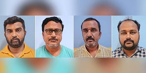 ಬಂಧಿತ ಆರೋಪಿಗಳು.