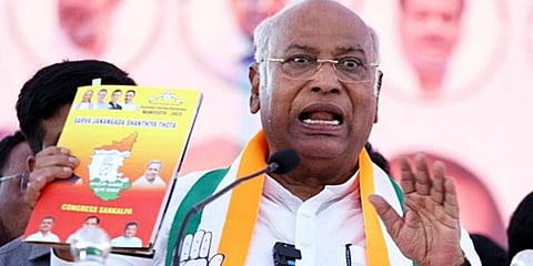 ಕಾಂಗ್ರೆಸ್ ಅಧ್ಯಕ್ಷ ಮಲ್ಲಿಕಾರ್ಜುನ ಖರ್ಗೆ