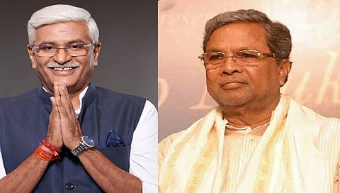 ಗಜೇಂದ್ರ ಸಿಂಗ್ ಶೇಖಾವತ್ ಮತ್ತು ಸಿದ್ದರಾಮಯ್ಯ