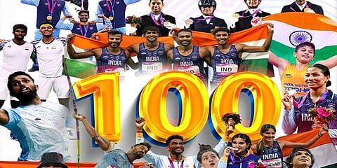 ಏಷ್ಯನ್ ಗೇಮ್ಸ್ ನಲ್ಲಿ ಭಾರತದ 100 ಪದಕಗಳ ಭೇಟಿ ಸಾಂದರ್ಭಿಕ ಚಿತ್ರ