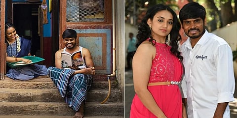 ರಾಜಯೋಗ ಸಿನಿಮಾದ ಸ್ಟಿಲ್-  ನಿರೀಕ್ಷಾ ರವಿ ಮತ್ತು ಧರ್ಮಣ್ಣ ಕಡೂರು
