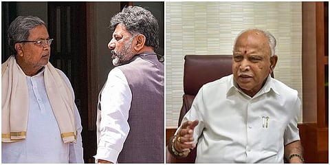 ಸಿಎಂ ಸಿದ್ದರಾಮಯ್ಯ-ಡಿಸಿಎಂ ಶಿವಕುಮಾರ್, ಮಾಜಿ ಸಿಎಂ ಯಡಿಯೂರಪ್ಪ