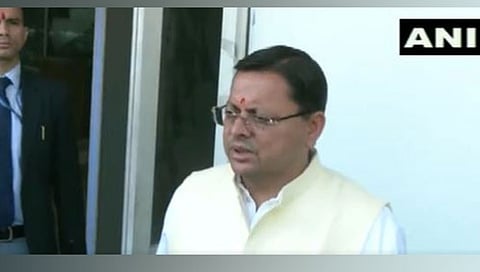 ಉತ್ತರಾಖಂಡ ಮುಖ್ಯಮಂತ್ರಿ ಪುಷ್ಕರ್ ಸಿಂಗ್ ಧಾಮಿ