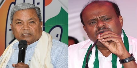 ಸಿದ್ದರಾಮಯ್ಯ, ಕುಮಾರಸ್ವಾಮಿ ಸಾಂದರ್ಭಿಕ ಚಿತ್ರ