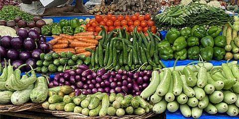 ಬೆಂಗಳೂರಿನಲ್ಲಿ ತರಕಾರಿ ಮಾರಾಟ