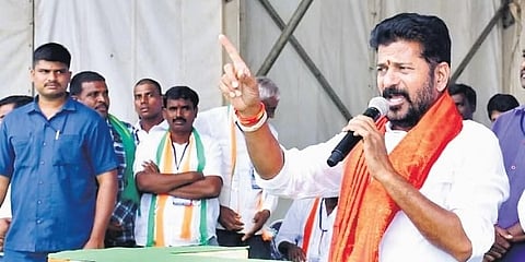 ಟಿಪಿಸಿಸಿ ಮುಖ್ಯಸ್ಥ ಎ ರೇವಂತ್ ರೆಡ್ಡಿ