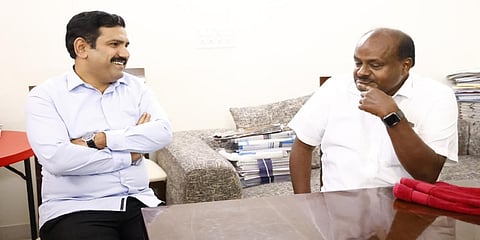 ಎಚ್‌ಡಿ ಕುಮಾರಸ್ವಾಮಿ - ಬಿವೈ ವಿಜಯೇಂದ್ರ