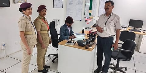 ಹೋಂಗಾರ್ಡ್ಸ್‌ಗಳಾದ ಶಿಲ್ಪಾ ಜಿಆರ್ ಮತ್ತು ಈಶ್ವರಮ್ಮ