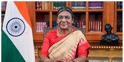 ರಾಷ್ಟ್ರಪತಿ ದ್ರೌಪದಿ ಮುರ್ಮು