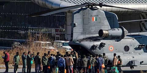 41 ಕಾರ್ಮಿಕರ ಏರ್ ಲಿಫ್ಟ್