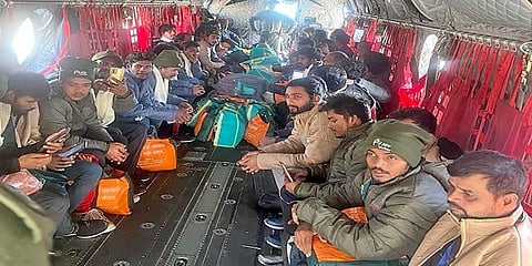 ರಕ್ಷಿಸಲ್ಪಟ್ಟ ಕಾರ್ಮಿಕರು