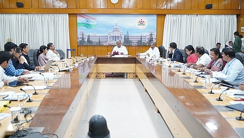ಸಿಎಂ ಸಿದ್ದರಾಮಯ್ಯ ಸಭೆ