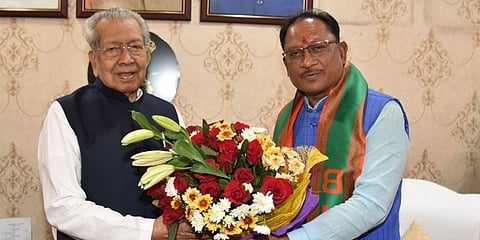 ರಾಜ್ಯಪಾಲರನ್ನು ಭೇಟಿ ಮಾಡಿದ ವಿಷ್ಣು ದೇವ್ ಸಾಯಿ