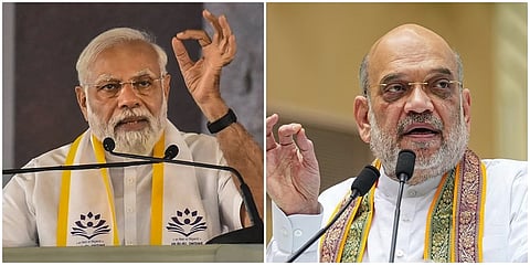 ಪ್ರಧಾನಿ ನರೇಂದ್ರ ಮೋದಿ-ಅಮಿತ್ ಶಾ(ಸಂಗ್ರಹ ಚಿತ್ರ)