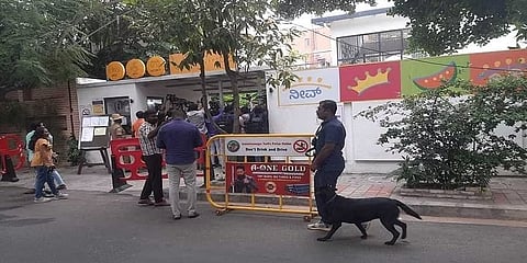 ಸದಾಶಿವನಗರದ ನೀವ್ ಅಕಾಡೆಮಿಗೆ ಶ್ವಾನದಳ ಭೇಟಿ