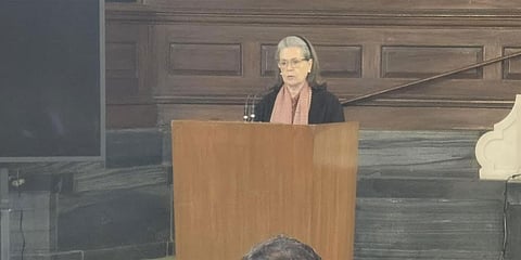 ಸಂಸತ್ ನಲ್ಲಿ ಸೋನಿಯಾ ಗಾಂಧಿ