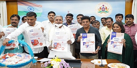 ಹೊಸ ಉತ್ಪನ್ನ ಬಿಡುಗಡೆ ಮಾಡಿದ ಸಿಎಂ ಸಿದ್ದರಾಮಯ್ಯ, ಶಿವರಾಜ್ ಕುಮಾರ್ ಮತ್ತಿತರರು