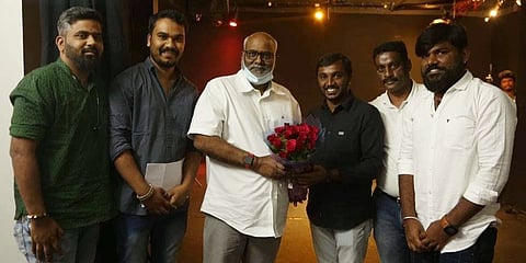 ರಂಗಸಮುದ್ರ ತಂಡದೊಂದಿಗೆ ಎಂಎಂ ಕೀರವಾಣಿ
