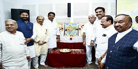 ಬಿಎಸ್ ಯಡಿಯೂರಪ್ಪ, ವಿಜಯೇಂದ್ರ,ಅಶೋಕ್ ಮತ್ತಿತರರು