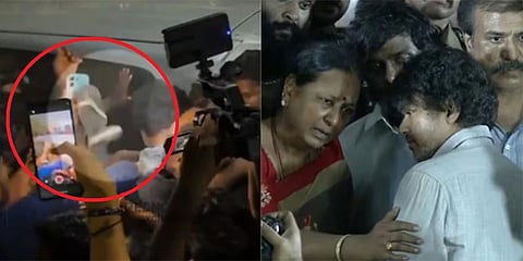 ನಟ ವಿಜಯ್ ಮೇಲೆ ಚಪ್ಪಲಿ ಎಸೆತ