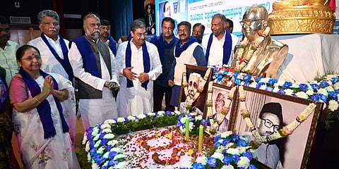 ಸಂವಿಧಾನ ರಕ್ಷಣೆಗಾಗಿ; ಪ್ರಜಾಪ್ರಭುತ್ವ ಉಳಿವಿಗಾಗಿ ಜಾಗೃತಿ ಸಮಾವೇಶ ಉದ್ಘಾಟಿಸಿದ ಎಚ್ ಆಂಜನೇಯ