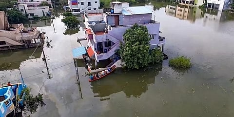 ತಮಿಳುನಾಡಿನಲ್ಲಿ ಪ್ರವಾಹ ಪರಿಸ್ಥಿತಿ