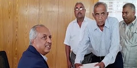 ಕರ್ನಾಟಕ ರಾಜ್ಯ ಗುತ್ತಿಗೆದಾರರ ಸಂಘದ ಅಧ್ಯಕ್ಷ ಡಿ.ಕೆಂಪಣ್ಣ