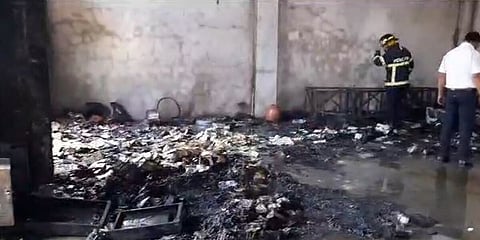 ಕ್ಯಾಂಡಲ್ ಫ್ಯಾಕ್ಟರಿಯಲ್ಲಿ ಅಗ್ನಿ ಅವಘಡ