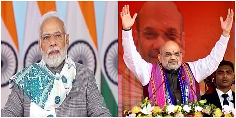 ಪ್ರಧಾನಿ ನರೇಂದ್ರ ಮೋದಿ-ಅಮಿತ್ ಶಾ