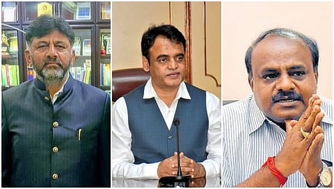 ಡಿ.ಕೆ ಶಿವಕುಮಾರ್, ಎಚ್ ಡಿ ಕುಮಾರಸ್ವಾಮಿ ಮತ್ತು ಅಶ್ವತ್ಥ ನಾರಾಯಣ