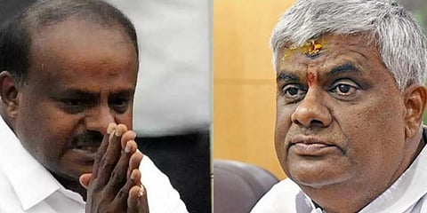 ಹೆಚ್ ಡಿ ಕುಮಾರಸ್ವಾಮಿ- ರೇವಣ್ಣ