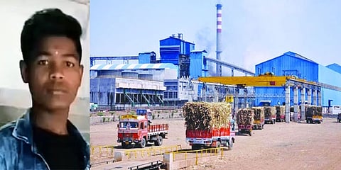 ಮೃತ ಕಾರ್ಮಿಕ ನವೀನ