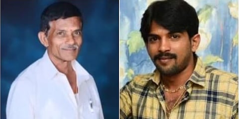 ಮೃತ ತಂದೆ ನಾರಾಯಣಸ್ವಾಮಿ ಹಾಗೂ ಪಾಪಿ ಮಗ ಮಣಿಕಂಠ