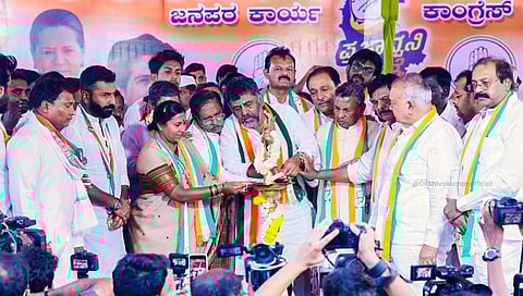 ಕೋಲಾರದಲ್ಲಿ ಕಾಂಗ್ರೆಸ್ ಪ್ರಜಾಧ್ವನಿ ಯಾತ್ರೆ