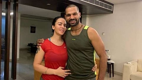 ಆಯೇಷಾ-ಶಿಖರ್ ಧವನ್