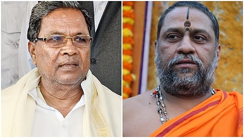 ಸಿದ್ದರಾಮಯ್ಯ-ಸುಬುಧೇಂದ್ರ ತೀರ್ಥ ಸ್ವಾಮೀಜಿ