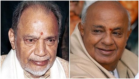 ರಾಮಕೃಷ್ಣ ಹೆಗಡೆ ಮತ್ತು ಎಚ್.ಡಿ ದೇವೇಗೌಡ