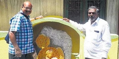 10ನೇ ಶತಮಾನದ ಶಾಸನ ಪತ್ತೆ ಹಚ್ಚಿದ ಧನ್ ಪಾಲ್