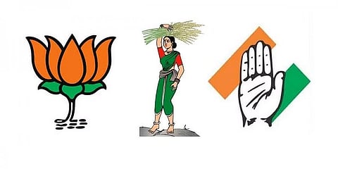 ಬಿಜೆಪಿ-ಜೆಡಿಎಸ್-ಕಾಂಗ್ರೆಸ್