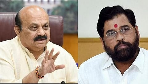 ಸಿಎಂ ಬೊಮ್ಮಾಯಿ ಹಾಗೂ ಮಹಾರಾಷ್ಟ್ರ ಸಿಎಂ ಏಕನಾಥ್ ಶಿಂಧೆ.