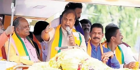 ಬೆಳಗಾವಿಯಲ್ಲಿ ಅಸ್ಸಾಂ ಸಿಎಂ ಹಿಮಂತ ಬಿಸ್ವಾ ಶರ್ಮಾ