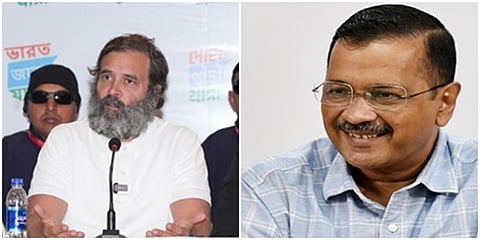 ರಾಹುಲ್ ಗಾಂಧಿ, ಕೇಜ್ರಿವಾಲ್ ಸಾಂದರ್ಭಿಕ ಚಿತ್ರ