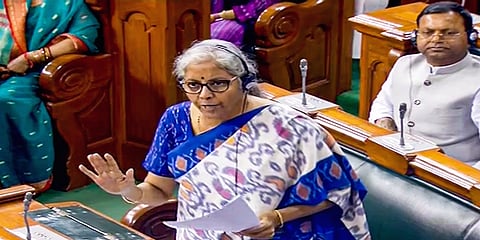 ಸಂಸತ್ತಿನ ಬಜೆಟ್ ಅಧಿವೇಶನ: ಕೇಂದ್ರ ಹಣಕಾಸು ಸಚಿವೆ ನಿರ್ಮಲಾ ಸೀತಾರಾಮನ್ ಲೋಕಸಭೆಯಲ್ಲಿ ಮಾತನಾಡಿದರು.
