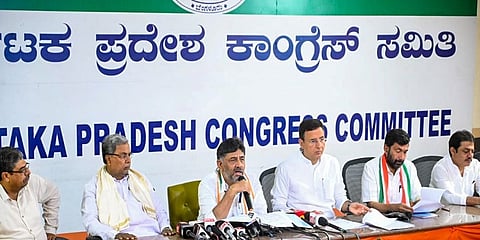 ಕಾಂಗ್ರೆಸ್ ನಾಯಕರ ಜಂಟಿ ಸುದ್ದಿಗೋಷ್ಠಿ