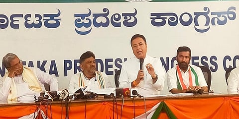 ಸುದ್ದಿಗೋಷ್ಠಿಯಲ್ಲಿ ಮಾತನಾಡಿದ ರಣ್ದೀಪ್ ಸಿಂಗ್ ಸುರ್ಜೆವಾಲಾ