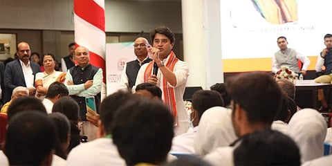 ಕೇಂದ್ರ ಸಚಿವ ಜ್ಯೋತಿರಾಧಿತ್ಯ ಸಿಂಧಿಯಾ