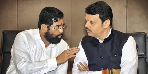 ಏಕನಾಥ್ ಶಿಂಧೆ ಮತ್ತು ದೇವೇಂದ್ರ ಫಡ್ನವೀಸ್