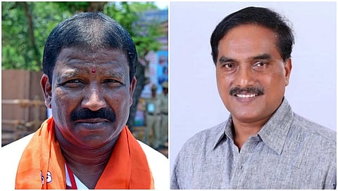 ಎಸ್. ಅಂಗಾರ ಮತ್ತು ಜಿ.ಕೃಷ್ಣಪ್ಪ